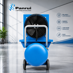 Compressore d'aria a vite integrato due in uno Panrui 7.5kW 10HP 1.0Mpa VSD a velocità variabile per utensili pneumatici <span class=keywords><strong>da</strong></span> <span class=keywords><strong>cantiere</strong></span> - Product Image 4