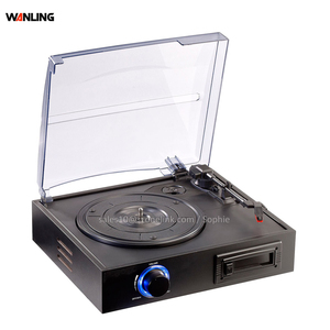 Kaset Çalma Fonksiyonlu Plak Çalar Ses Taşınabilir Pikap Kasetli Plak Çalar - Product Image 4