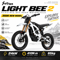 Moto tout-terrain électrique Surron Light Bee X 2 2026, 24 kW, 410 N.m, en stock