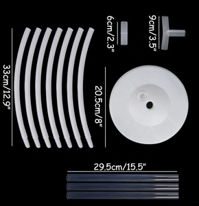 Hot Trends Reusable <strong>Circle</strong> Round <strong>Balloon</strong> <strong>Arch</strong> Stand Kit <strong>Balloons</strong> Wreath Ring Party Background - Product Image 4