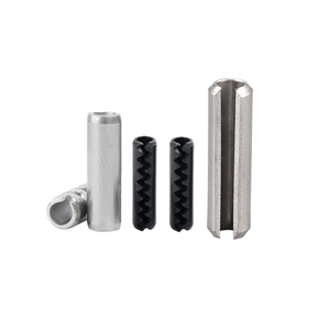 Goupilles à ressort cylindriques ouvertes en acier au carbone 65Mn DIN7346, finition brillante, robustes, 2mm, 2.5mm, <span class=keywords><strong>3mm</strong></span>, 4mm - Product Image 6