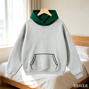 เสื้อฮู้ดดี้ผู้ชายทรงโอเวอร์ไซส์ ผ้าเฟรนช์เทอร์รี่โพลีเอสเตอร์ 100% คุณภาพสูง ปี 2026 น้ำหนัก 160 กรัม สำหรับฤดูหนาว ลายพิมพ์สามมิติรูปแมงมุม แขนยาว - Product Image 4