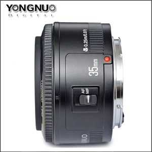 YONGNUO YN35mm 35mm F2 objectif pleine célébrité grand angle fixe objectifs d'appareil photo reflex numérique pour Nikon Canon - Product Image 4