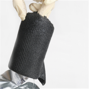 Nastro Adesivo in Resina Poliuretanica Nera Professionale Curabile per Protezione Industriale Contro Perdite e Corrosione - Product Image 1