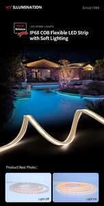 Durable Outdoor IP68 <strong>LED</strong> Strip <strong>Light</strong> 24V Flexible Neon <strong>Rope</strong> for Garden Tree and Villa Stairs with Uniform Brightness - Product Image 2