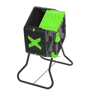 Vertak 60L 16 Gallons Bacs à compostage domestique en plastique pour jardin avec plusieurs trous <span class=keywords><strong>de</strong></span> ventilation - Product Image 2
