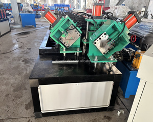 스틸 프로파일 건식 벽체 트랙 및 스터드 더블 라인 C U 라이트 스틸 프레이밍 롤 성형 기계 멀티 프로파일 롤포머 - Product Image 3