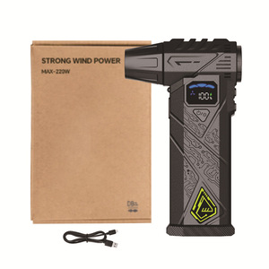 Handgeführter Hochdruck-Luftbläser mit über 300 starker Windleistung, Violent Fan 130000 U/min, Mini-Turbogebläse, Wiederaufladbar, Typ-C Schnellladung - Product Image 1