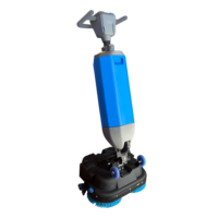 Mini autolaveuse autoportée à eau froide, garantie 2 ans, pour nettoyage de sols domestiques, électrique à poussée manuelle, certifiée CE