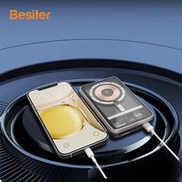 Chargeur portable à vente rapide 10000mah Powerbank Multi 10W Chargeur sans fil magnétique pour Apple iPhone