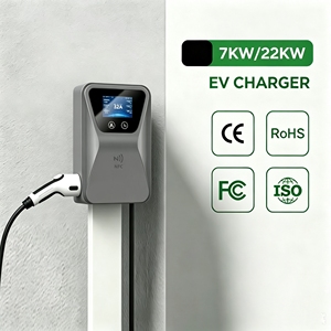 Nouvelle station de recharge rapide pour voitures électriques 7 kW, état neuf, avec chargeur EV intelligent AC 32A à haut débit pour <span class=keywords><strong>la</strong></span> recharge à domicile - Product Image 1
