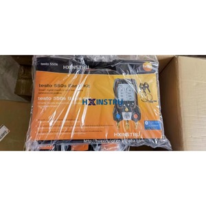 Original Testo 550s Smart Kit Smart Digital Manifold Gauge with Wireless <b>Clamp</b> Temperature Probes No 0564 5501 H - Product Image 2