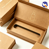 Cajas de Embalaje de Cartón Kraft Impresas Personalizadas a Precio de Fábrica para Viales de 3 ml de Esencia de Belleza