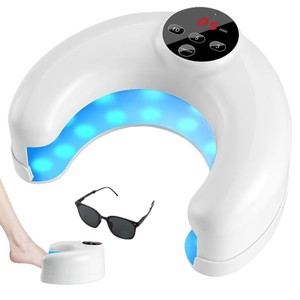 Dispositivo de desinfección de uñas con 22 luces LED, funciona con batería y pantalla digital para el cuidado de la salud de las uñas - Product Image 5