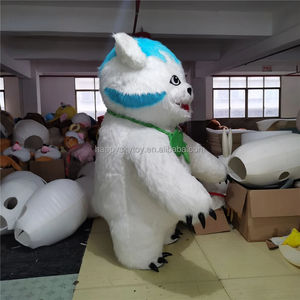 Costume de mascotte de chat anime durable nouveau style design personnage de chat de dessin animé costume de mascotte anime gonflable - Product Image 2