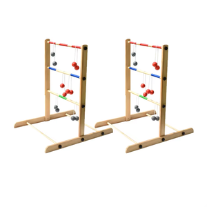 Открытый деревянный Набор для игры в гольф, с коробкой и 6 парными шарами - Product Image 4