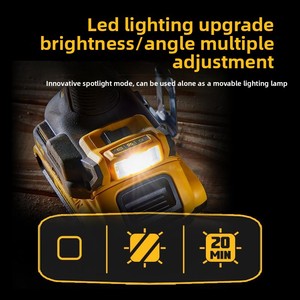 DEWALT DCD805NT-A9 20V XR Brushless 13mm Hammer Drill 90Nm 34000 <strong>BPM</strong> - Product Image 5