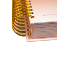 Fabricant d'usine Carnet de notes avec impression du logo en relief de l'agenda de travail quotidien de luxe Carnets de notes personnalisés avec pages personnalisées