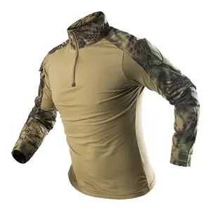 China Factory Custom Design Tearproof Tactical Frog Suit Combat Shirt Pants Camouflage Tactical Uniform