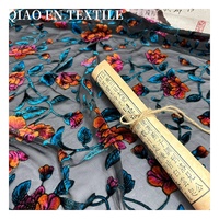 Jupe chemise en tissu Jacquard avec nouvelle encre Design abstrait en détresse Doublure respirante Écharpe végétale de style ethnique pour les filles