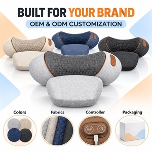 หมอนรองคอเพื่อสุขภาพ OEM ODM  วัสดุเมมโมรี่โฟม  พร้อมระบบทำความร้อนและนวด  รองรับการนอนตะแคง - Product Image 4