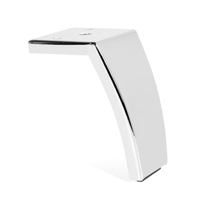 Pied en métal Penny h100-h120 finition chromée hauteur (h) 100 - Product Image 1
