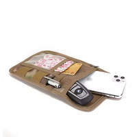 Sac de poitrine tactique imperméable avec porte-cartes RFID, pochette Molle, porte-documents et passeport avec cordon pour la chasse en extérieur
