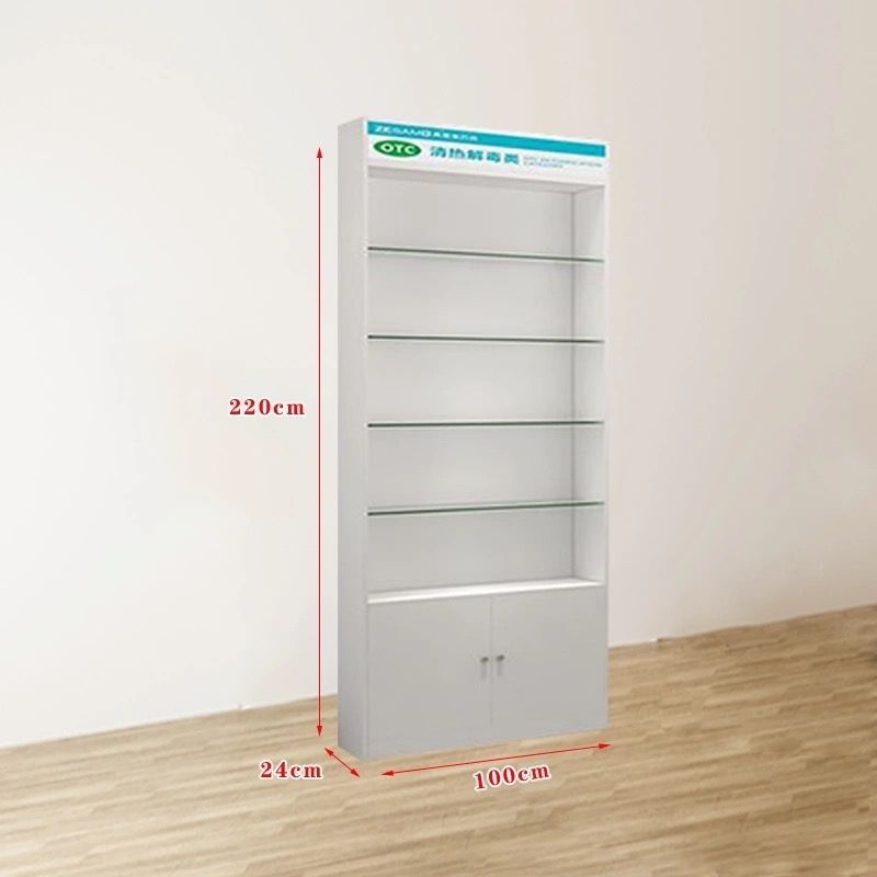 Meuble haut en verre 100*25*220cm