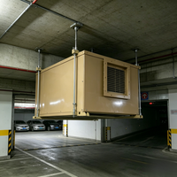 Nouveau déshumidificateur de plafond haute efficacité 90L, système de séchage d'air commercial dissimulé en acier inoxydable pour entrepôt et stockage