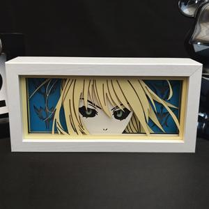 20*9CM venta al por mayor nuevo <span class=keywords><strong>destino</strong></span>/estancia noche saber linterna Anime USB noche luz DIY iluminación creativa pintura - Product Image 2