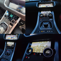 Android 12 kafa ünitesi çift sistemi için Range Rover Evoque L538 2012-2018 araba Stereo radyo GPS navigasyon Carplay AC paneli ekran