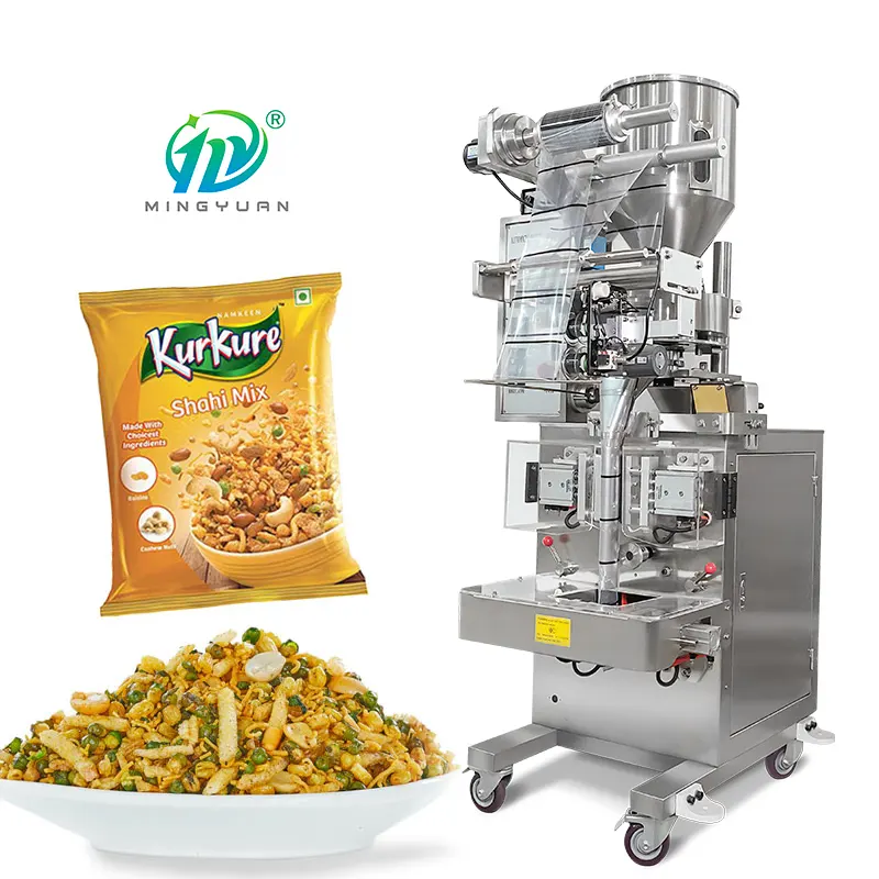 Vertical Namkeen Packing Machine Automatic Food Puff Rice Corn Flakes Kurkure Pouch Packing Machine