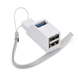 Portable <b>Usb</b> 3.0 Hub 3 Port Expansion Mini <b>Splitter</b> With Lanyard For Laptop Desktop - Product Image 3