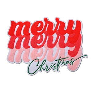 Wholesale Streetwear Music and Vintage Theme Patch Durable Chenille Embroidered Patch - Product Image 3