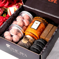 Boîte de marque privée personnalisée Spa pour hommes femmes comprend un savon Bombe de bain Douche Vapeur Ensemble cadeau de bain