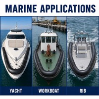 Pare-battage marin en forme de U, flottant, pour yacht, bateau pneumatique, bateau de travail, amarrage, accessoire de quai, matériel marin