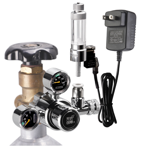 Nouveauté UUIDEAR Système de régulateur de CO2 à double manomètre en acier inoxydable pour aquariums plantés, respectueux de l'environnement W21.8 - Product Image 1