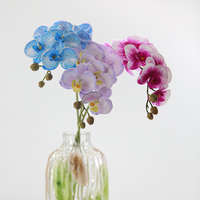 Kunstmatige latex Phalaenopsis orchidee voor thuisdecoratie, kantoorruimtes, bruiloftsdecoraties, feestdecoraties en evenementenstyling
