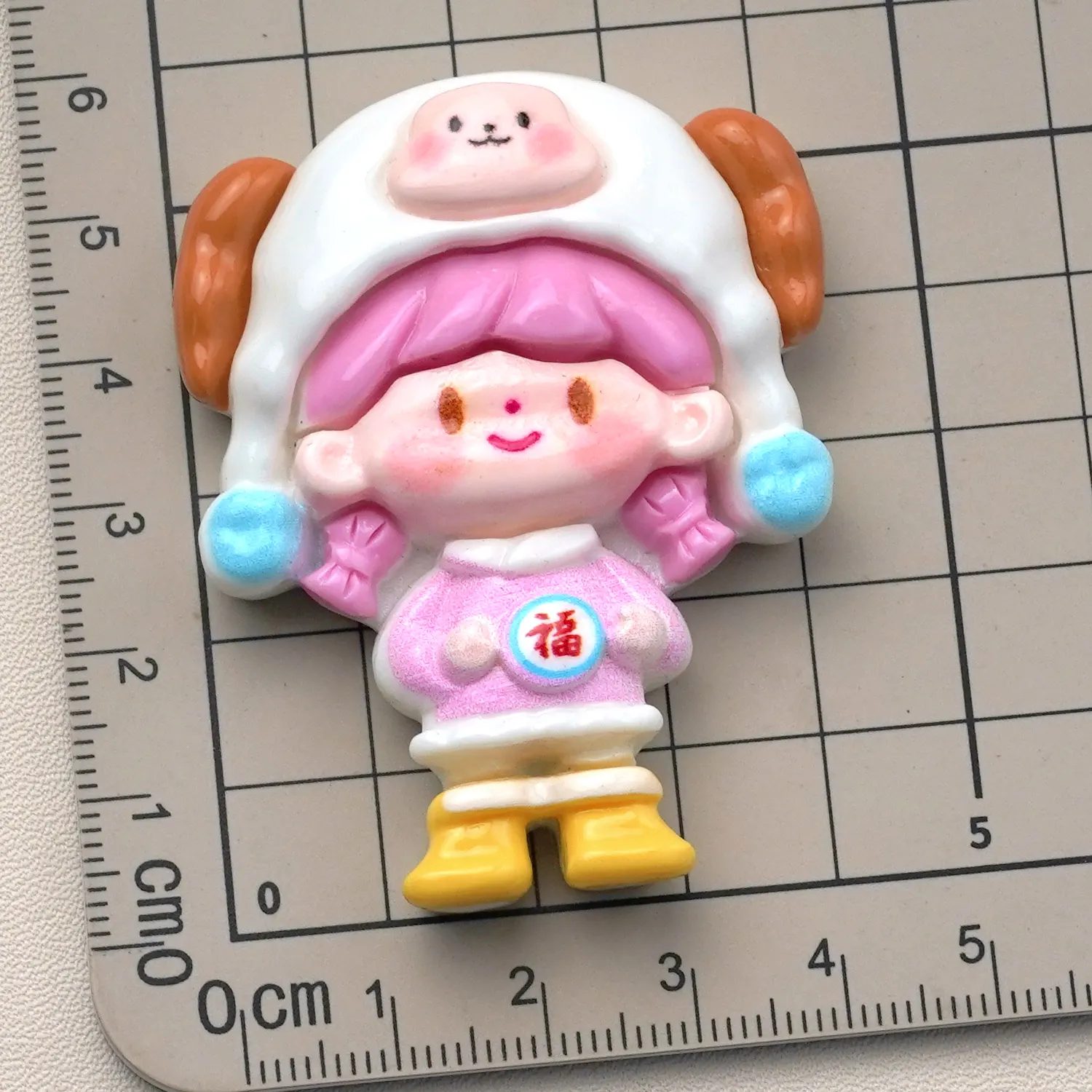 Hot Selling Kawaii Animal Cartoon Flatback Cabochon Resin Accessories For Handmade Crafts DIY Home Decoration Accessories