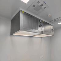 Laminar Flow Hood H14 HEPA Filter Kabinet Aliran Udara Vertikal ISO 5 untuk Plafon Ruang Bersih Baja Tahan Karat 304 untuk Penggunaan Laboratorium