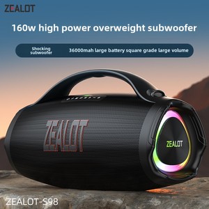 Wholesale S98 <b>Speaker</b> New Design High 160W RGB <b>LED</b> Lighting Portable USB Charging Wireless Home Theatre Outdoor - Product Image 3