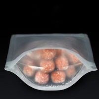 Sachet Doypack Personnalisé Écologique Recyclable Givré Translucide Refermable avec Fermeture Éclair MOPP/PET/PE Imprimé par Héliogravure pour Céréales, Grains et Haricots