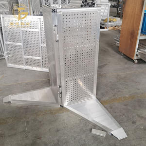 Barriera di Sicurezza in Alluminio Argento per Eventi, Concerti, Controllo della Folla, Isolamento, Recinzione per <span class=keywords><strong>Palco</strong></span>, Marca GF - Product Image 6