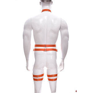 Nhà Máy Giá Thời Trang Sexy Leather Bondage Thắt Lưng Kiềm Chế Cơ Thể Khai Thác Cho Người Đàn Ông - Product Image 3