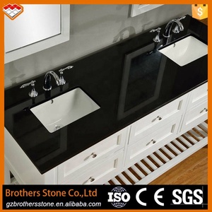 Prix du <span class=keywords><strong>granit</strong></span> <span class=keywords><strong>noir</strong></span> Galaxy bon marché de Chine, pierre de <span class=keywords><strong>granit</strong></span> <span class=keywords><strong>noir</strong></span>, <span class=keywords><strong>plan</strong></span> de <span class=keywords><strong>travail</strong></span> de salle de bain avec double vasque <span class=keywords><strong>blanche</strong></span> - Product Image 6