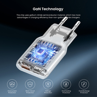 Chargeur portable personnalisé Tommox PD 65W ultra-rapide et fin pour ordinateur portable, MacBook, iPad, chargeur USB-C