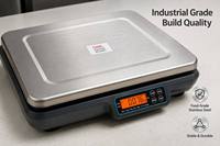 Báscula Electrónica Inteligente Longfly OIML 2PM con Cámara IA, 30kg/15kg, Bluetooth, Modelo A330, Gris Oscuro