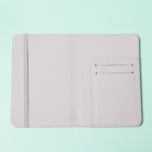 Porte-<span class=keywords><strong>passeport</strong></span> et étui en cuir PU avec blocage RFID, design vintage, personnalisable, protecteur de carte d'identité vierge - Product Image 4