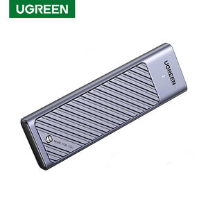 UGREEN M.<span class=keywords><strong>2</strong></span> NVMe SATA SSDエンクロージャーアルミニウム10Gbps USB C外部ポータブルNVMe M.<span class=keywords><strong>2</strong></span>エンクロージャーUSB <span class=keywords><strong>3.2</strong></span> Gen2 Thunderbolt - Product Image 1