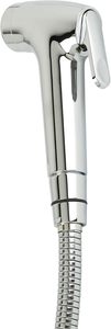 Pulvérisateur de bidet moderne en ABS électroplaqué, 1/2 pouce, portable, 1,2 m, en boîte, ensemble Shattaf pour salle de bain, excellent rapport qualité-prix - Product Image 4